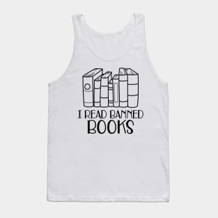 Book - I read banned books Tank Top